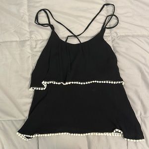 Forever 21 Small Black and White Tank Top